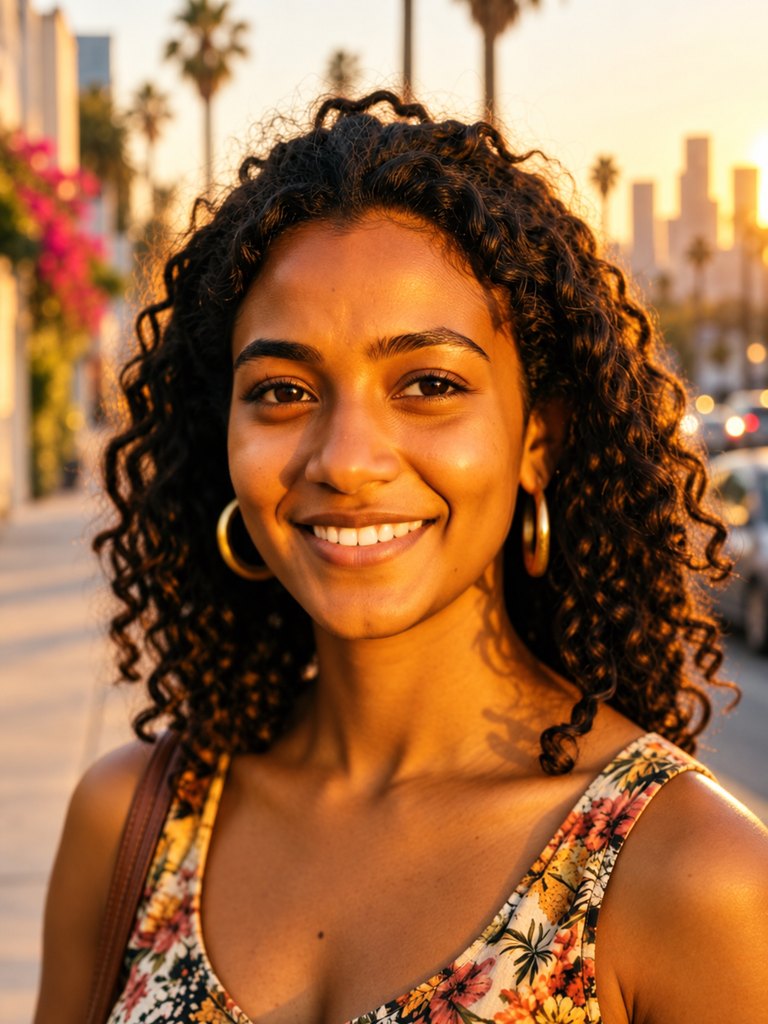 Preview of the Beles discover screen: a member profile card for Rahwa, 29, in Los Angeles